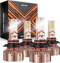 9005/9006 LED Bulbs Combo 56000LM Dual Beam - Bright 6000K