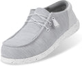 Steel Toe Shoes for Men Lightweight Slip On Loafers - Comfortable foot