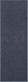 Ambiant Petrol Blue 2 ft x 8 ft Runner Rug - Soft, Stain Resistant