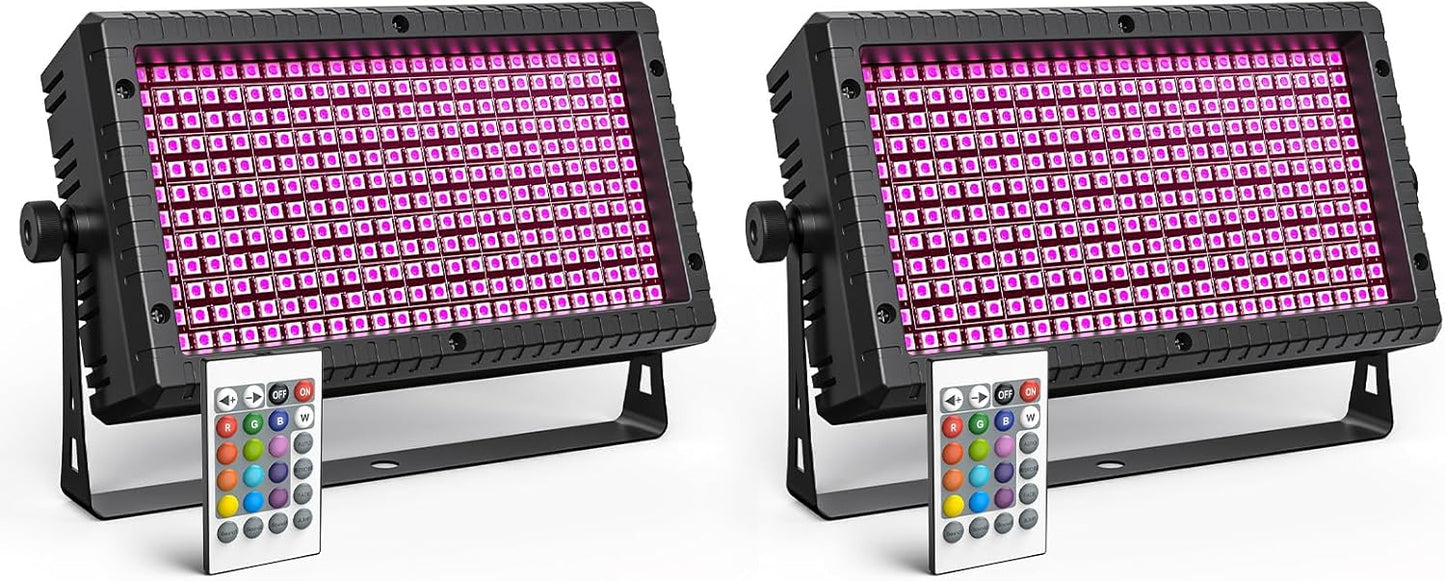 DJ Strobe Stage Light Bar with 288 RGB LEDs for Parties