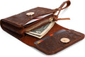 Toros Craft Handmade Wristlet Wallet for Women - Compact Western