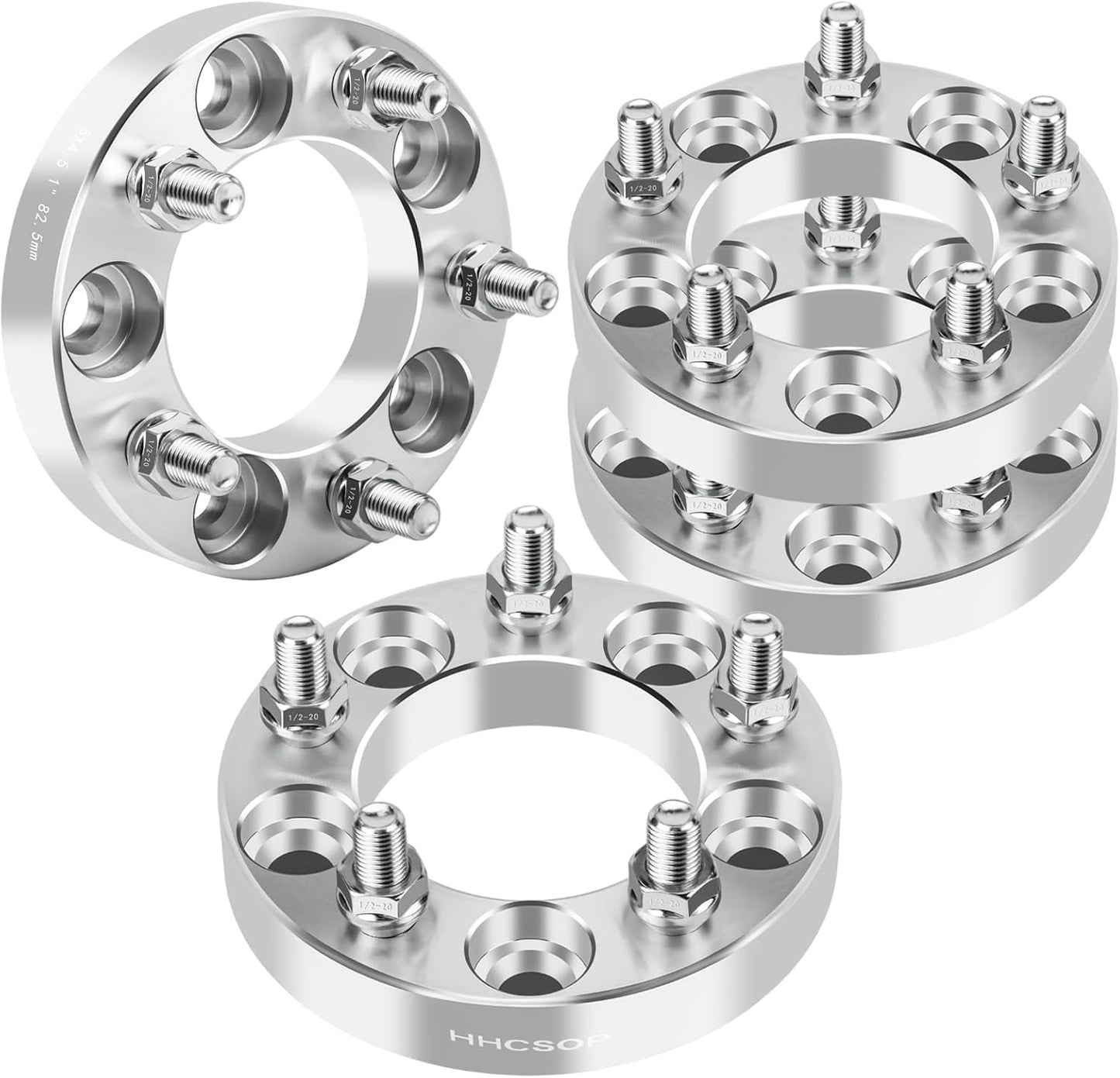 5x4.5 Wheel Spacers 1 Inch for Ford Mustang Jeep Wrangler