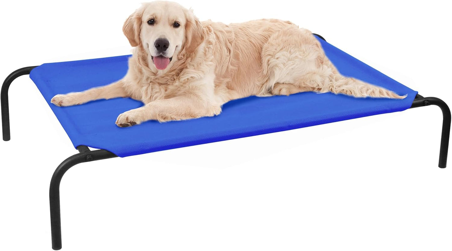 PHYEX Elevated Dog Bed for Large Dogs, Breathable Mesh Design