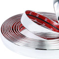 25Ft Automotive Chrome Trim Molding 1-3/16ft (30mm) - Heavy Duty Side