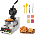 Professional Nonstick Waffle Maker 180 Rotating
