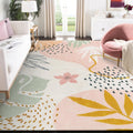 Lahome Pink 10x14 Area Rugs for Living Room and Dining Room