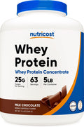 Nutricost Whey Protein Concentrate Chocolate Flavor 5LBS Review