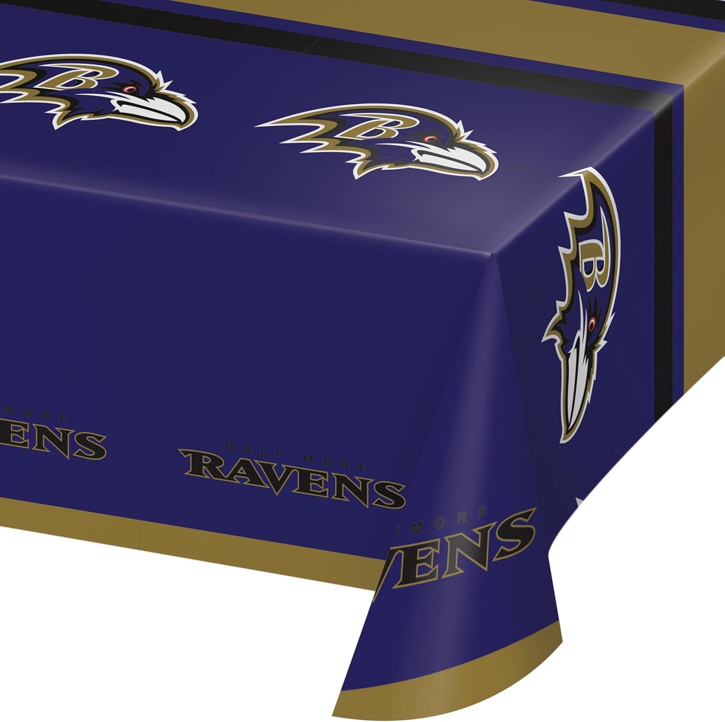 Baltimore Ravens Plastic Tablecloths for Ultimate Tailgate Fun