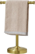 Brushed Gold Towel Stand for Bathroom and Kitchen by RUMOSE