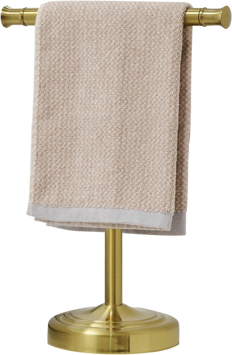 Brushed Gold Towel Stand for Bathroom and Kitchen by RUMOSE