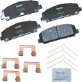 Bendix Priority1 CFC1509 Ceramic Front Brake Pads - Quiet, OE Fit