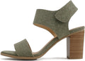 Soda Wait-A Women Open Round Toe Chunky Heel Ankle