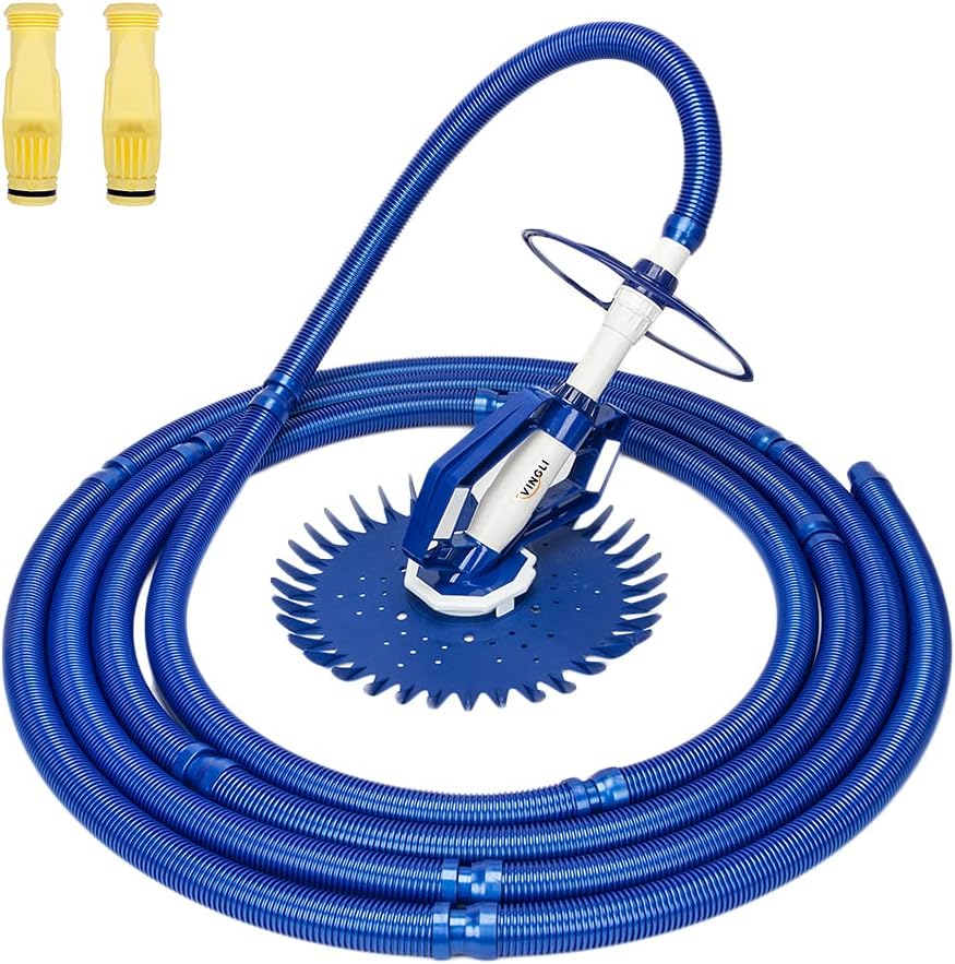 VINGLI Automatic Pool Vacuum Cleaner for Above Ground Pools