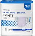 McKesson Ultra Plus Stretch Briefs 80 Count - Heavy Absorbency