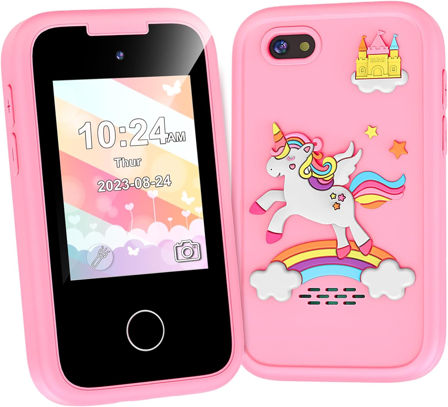Kids Smart Phone Gifts for Girls Boys Age 3-8 - Fun Learning Toy