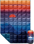 zzlamb Camping Blanket Outdoor Puffy Travel Blanket - Lightweight Warm