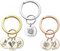 Personalized Pet Portrait Keychain - Engraved Memorial Keepsake