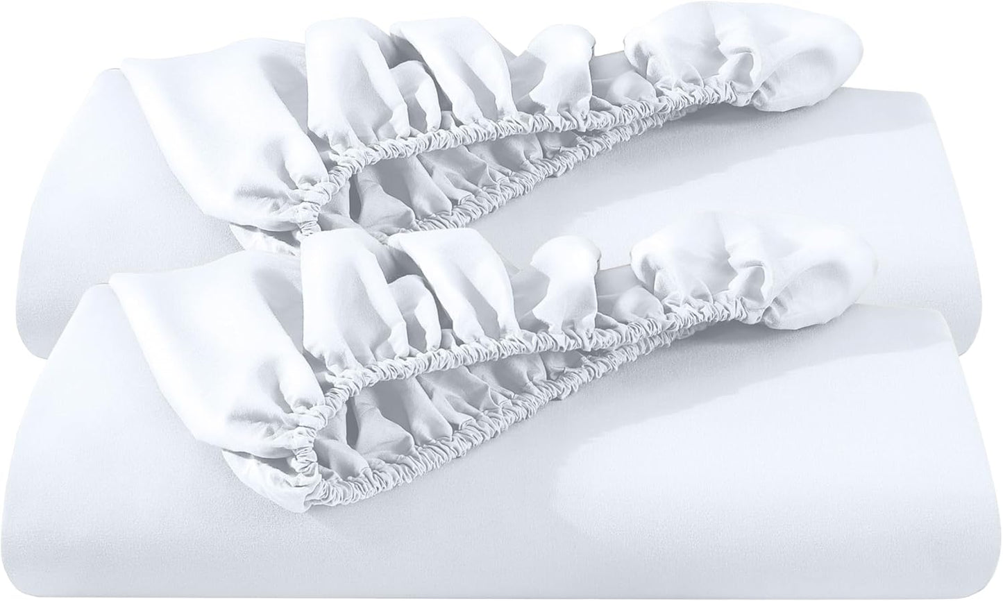 Premium 1800 Ultra-Soft California King Fitted Sheets - 2-Pack