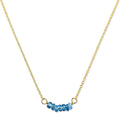 Jewelry Birthstone Bar Necklace - Personalized Layering Gift Women's