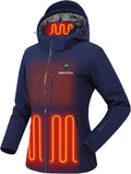 Venustas Heated Jacket for Women 12V Softshell - Slim Fit Warmth
