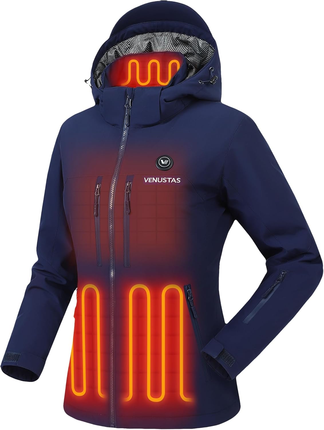 Venustas 12V Heated Jacket for Women - Lightweight & Versatile