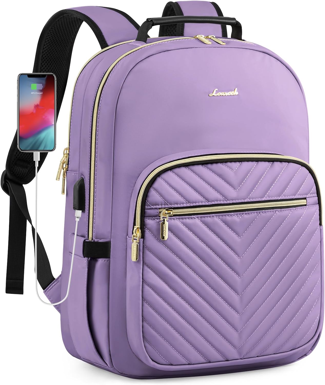 LOVEVOOK Laptop Backpack for Women: Stylish & Functional Design