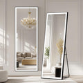 66x24 Full Length Mirror with Dimmable 3-Color LED Lighting - Clear HD