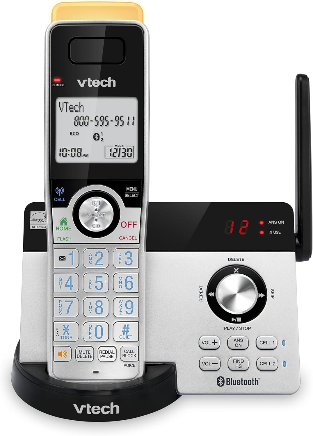 VTECH IS8121 Super Long Range DECT 6.0 Cordless Phone System