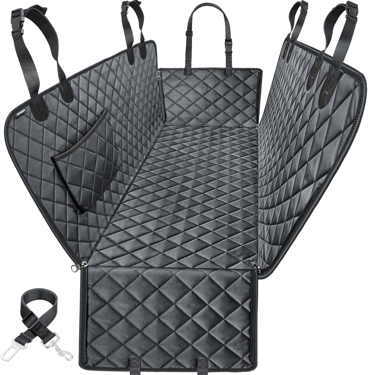 URPOWER Dog Seat Cover: Waterproof Hammock for Cars & SUVs
