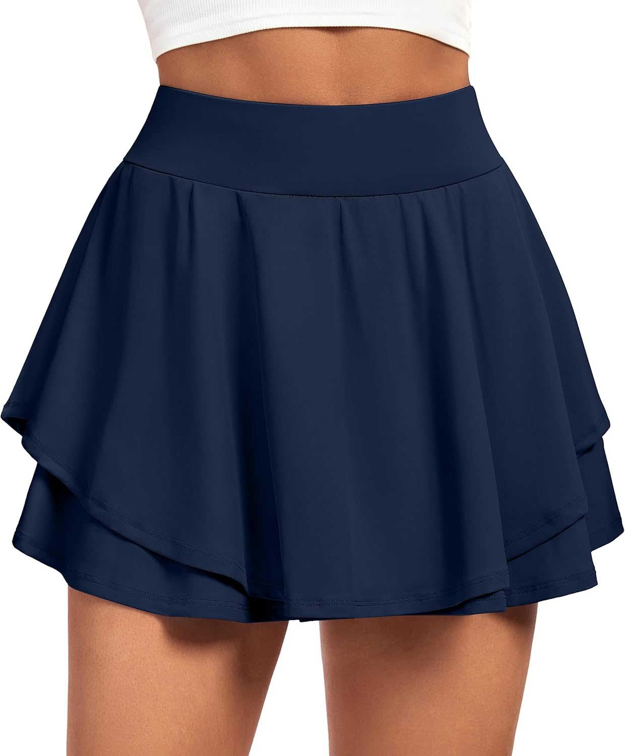 IUGA Tennis Skirt Pleated Skorts with Pockets for Women