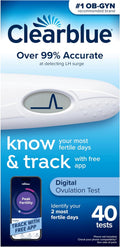 Clearblue Ovulation Test Digital Results 40 Ct - Easy LH Detection