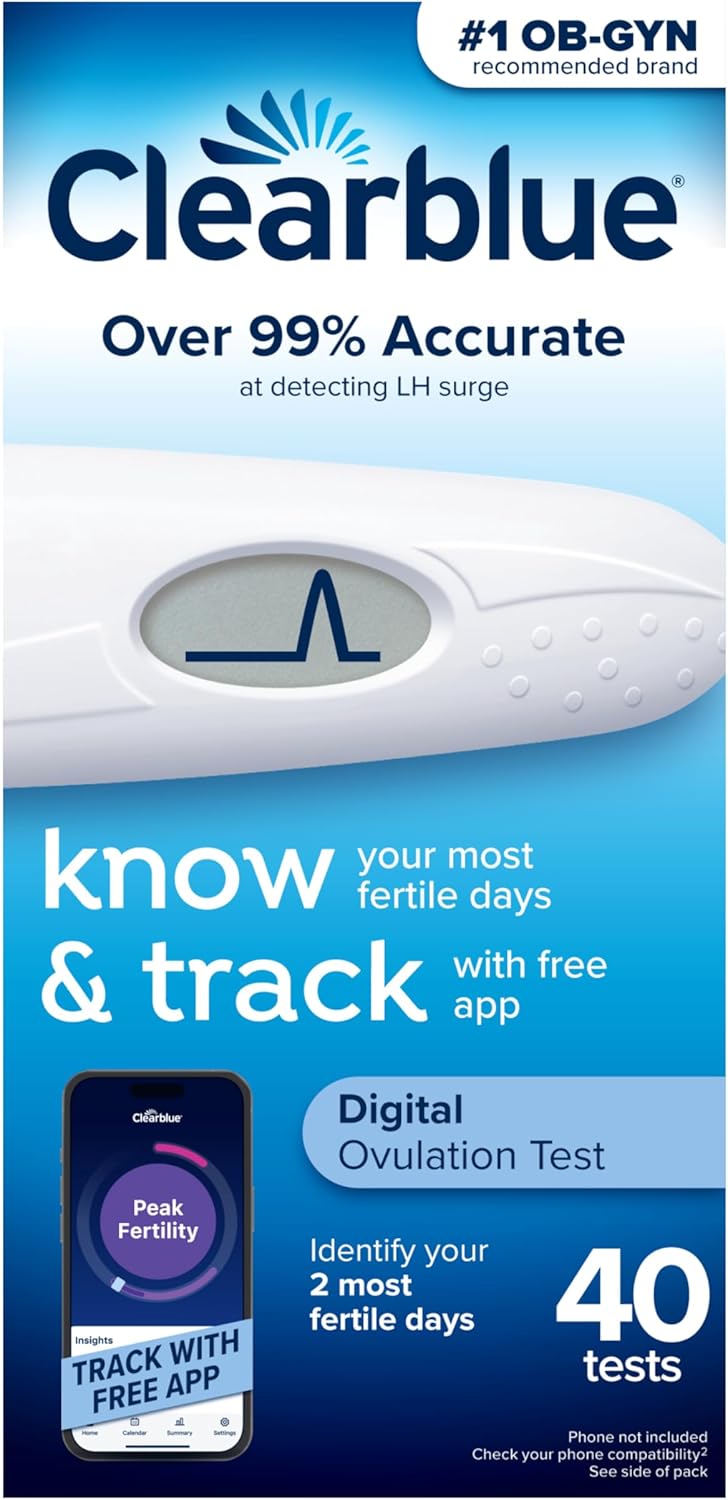 Clearblue Ovulation Test for Accurate LH Surge Detection
