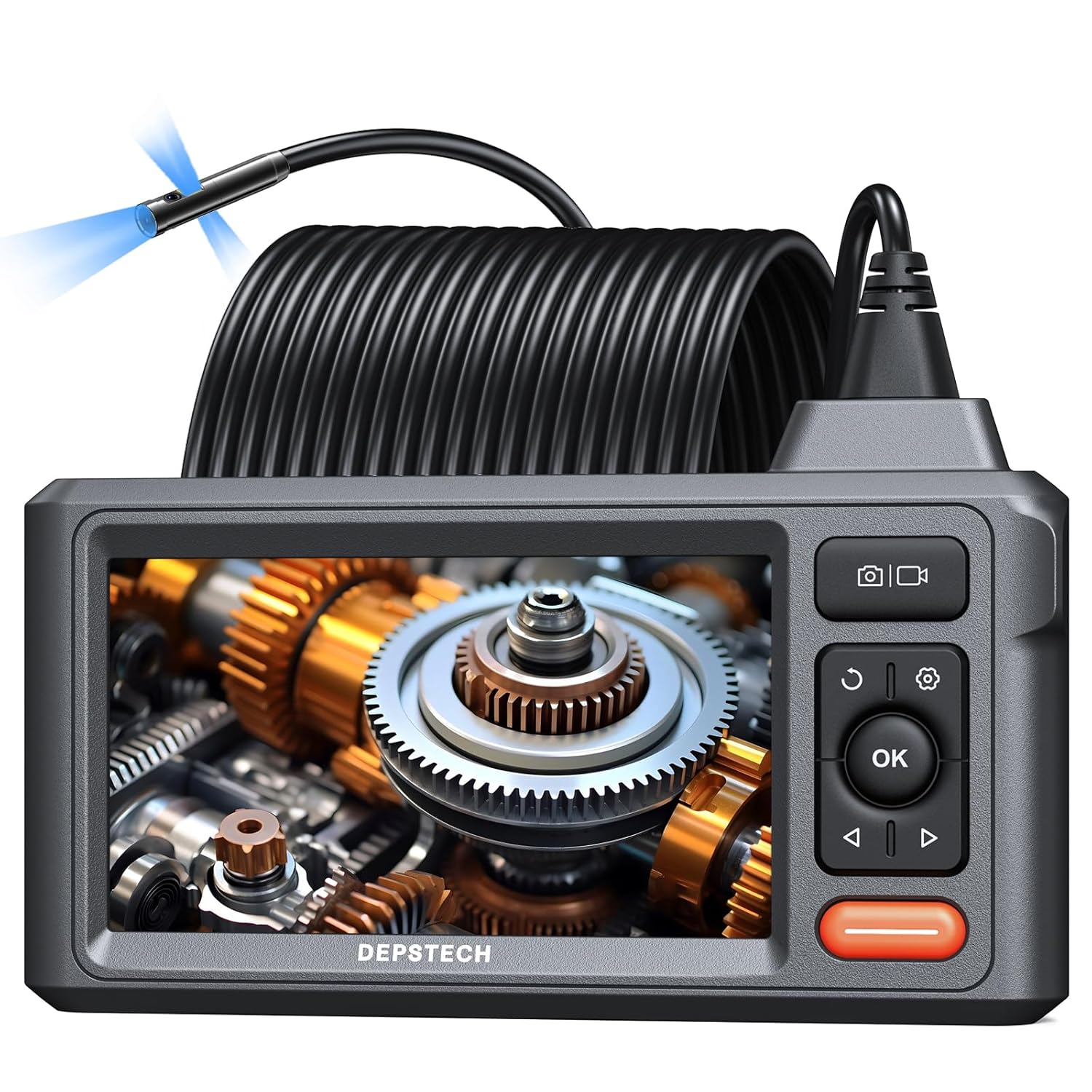 50FT Triple Lens Sewer Camera for Plumbing and Automotive Use