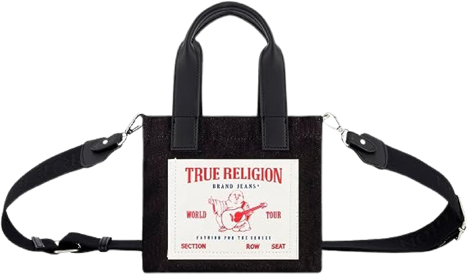 True Religion Mini Travel Tote Bag for Stylish Women on the Go