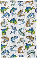 LOGOVISION JQ Licensing Saltwater Gamefish Fleece Blanket - Cozy Throw