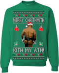 Ugly Christmas Sweater Crewneck Sweatshirt - Funny Holiday Wild
