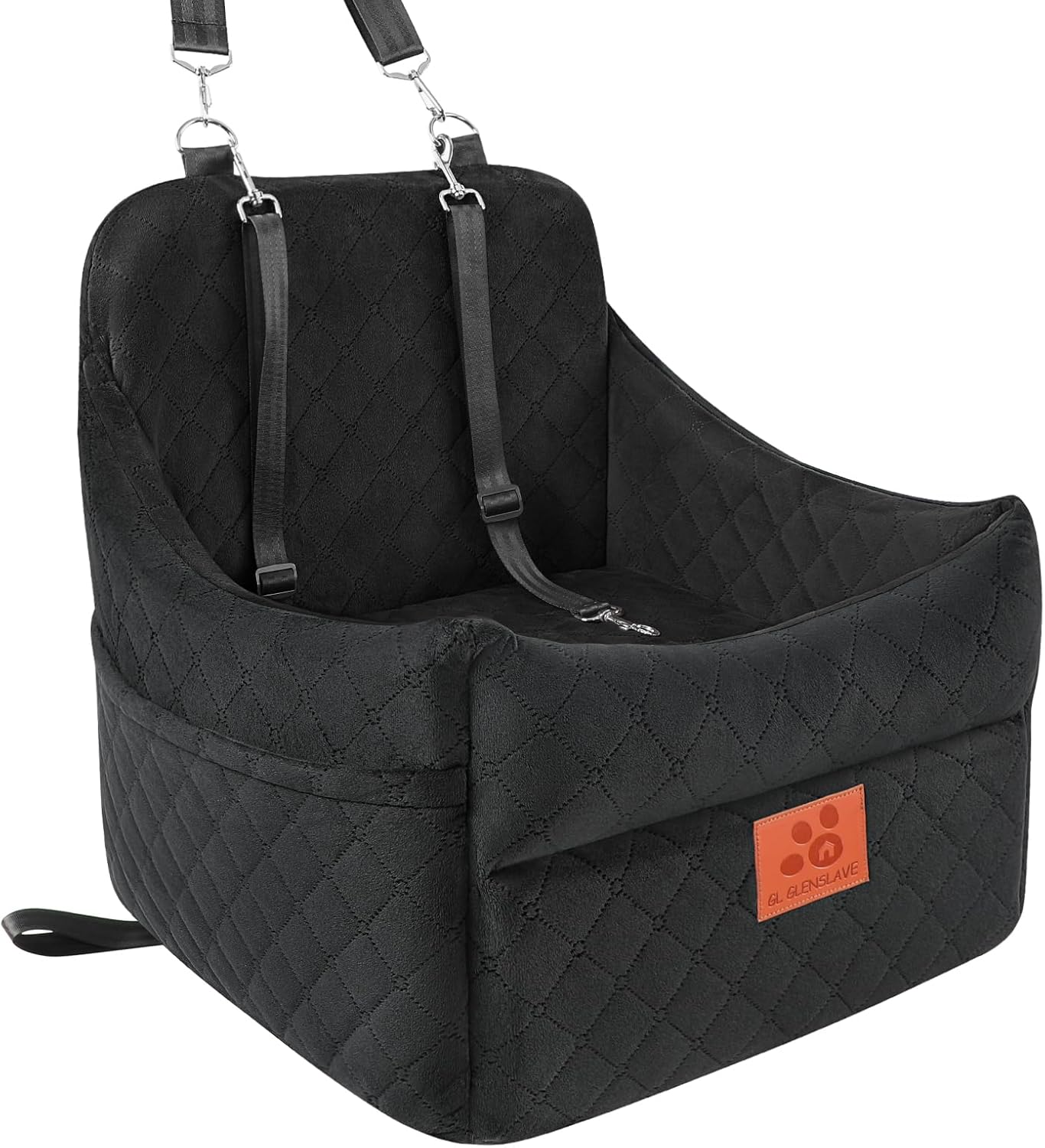 Dog Car Seat for Small/Medium Dogs with Thick Cushioning