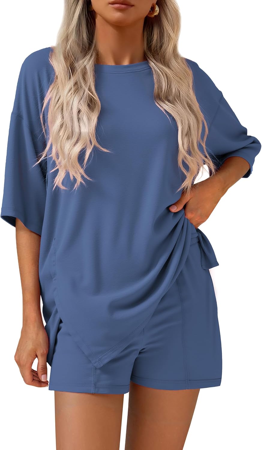 KIRUNDO 2 Piece Sets for Women Summer Lounge Casual Outfits