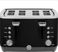 GE 4 Slice Toaster with Extra Wide Slots - Reliable Countertop