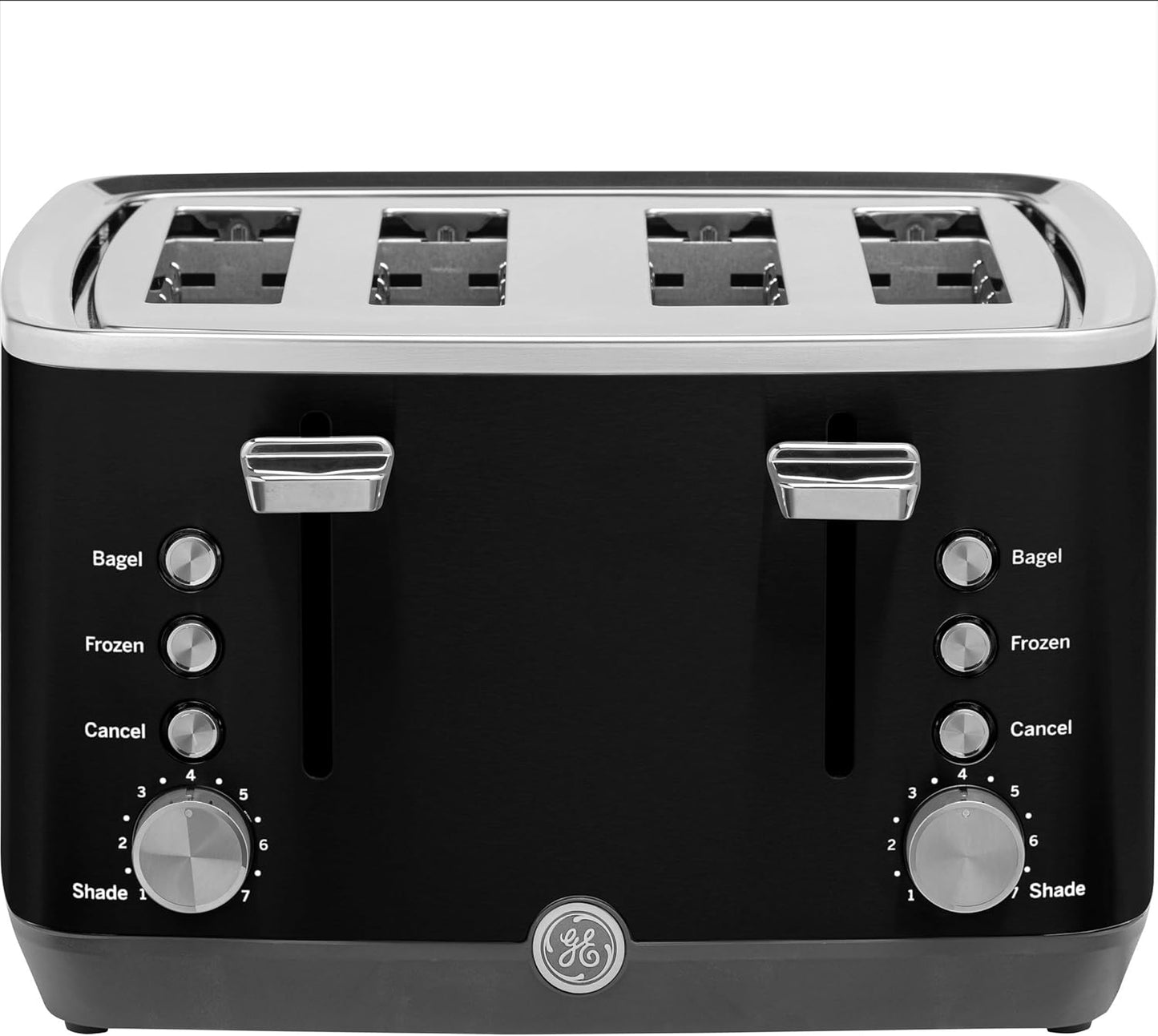 GE 4 Slice Toaster with Extra Wide Slots for Perfect Toasting