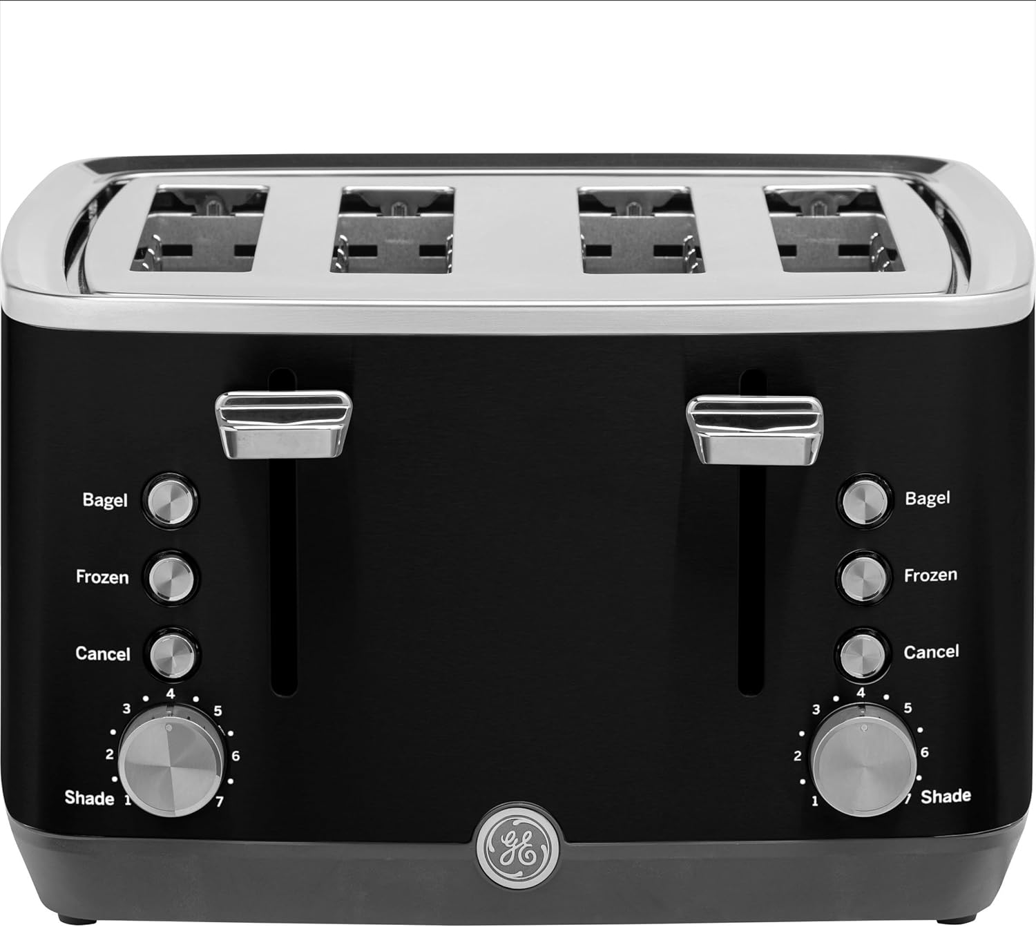 GE 4 Slice Toaster with Extra Wide Slots for Perfect Toasting