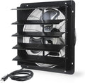 VENTISOL 20 Inch Shutter Exhaust Fan for Greenhouses and Garages