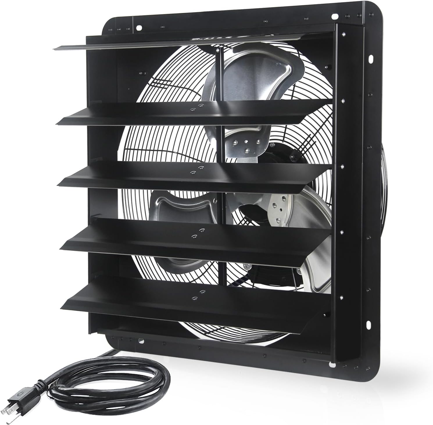 VENTISOL 20 Inch Shutter Exhaust Fan for Greenhouses and Garages