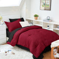 Twin XL Seersucker Comforter Set - All Season Cloud-Like Comfort