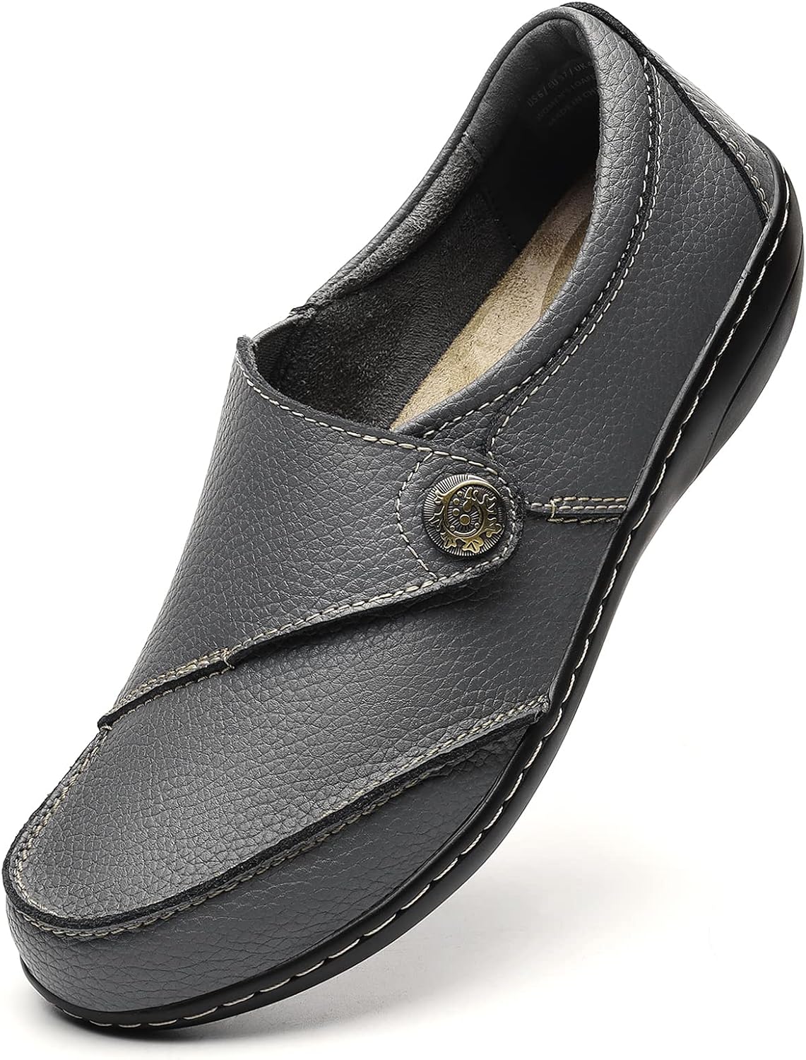 Geoeleph Women's Loafers Casual Slip-Ons for Comfort Walking