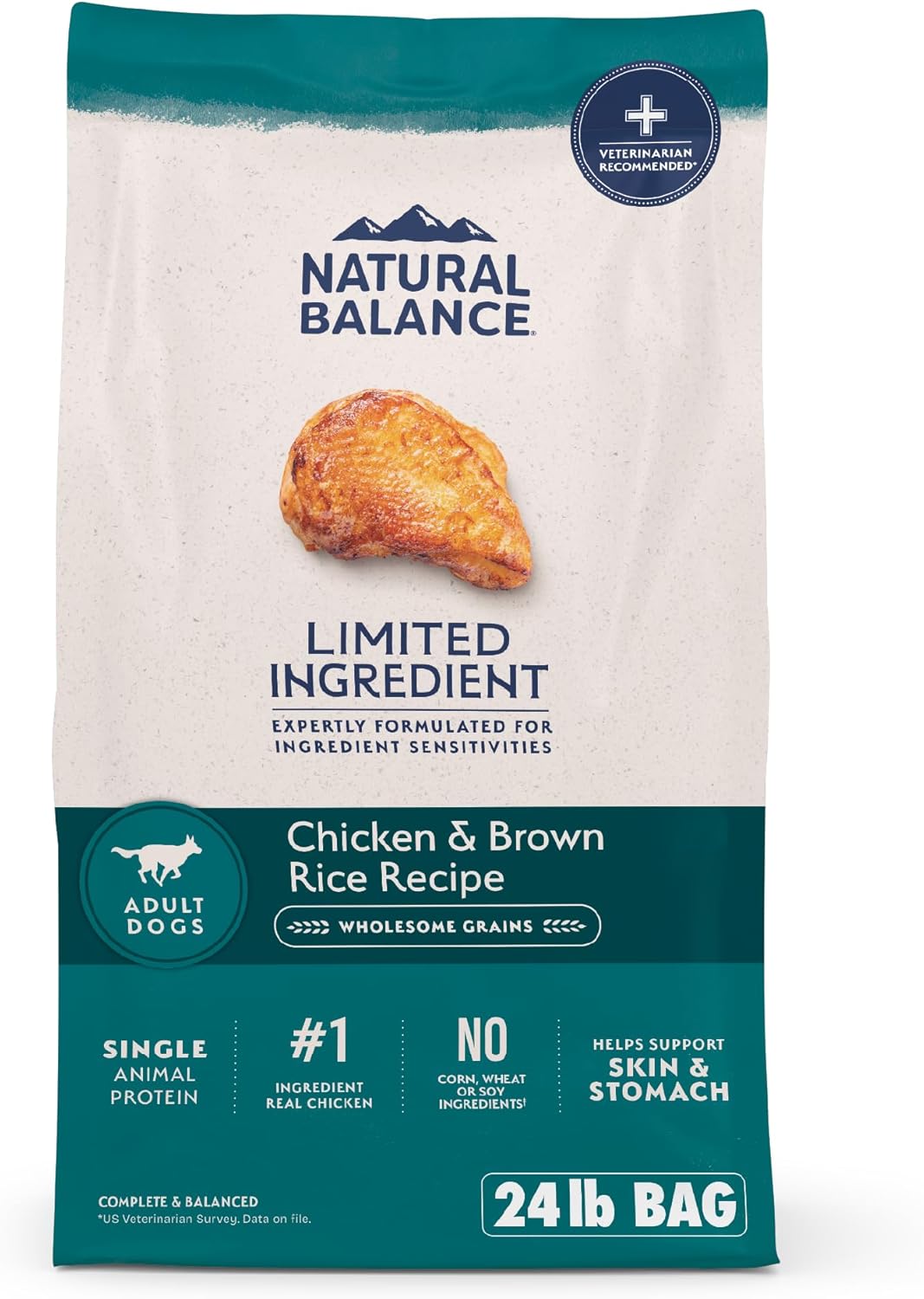 Natural Balance Limited Ingredient Chicken & Brown Rice Dog Food