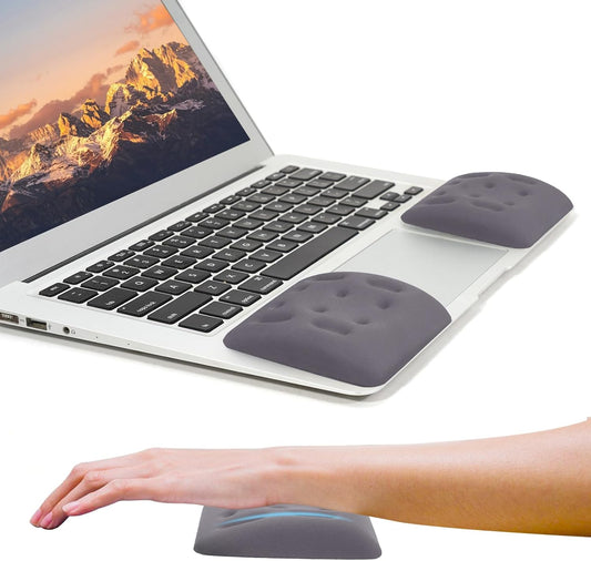 Memory Foam Wrist Support for Laptop - Relieve Pain