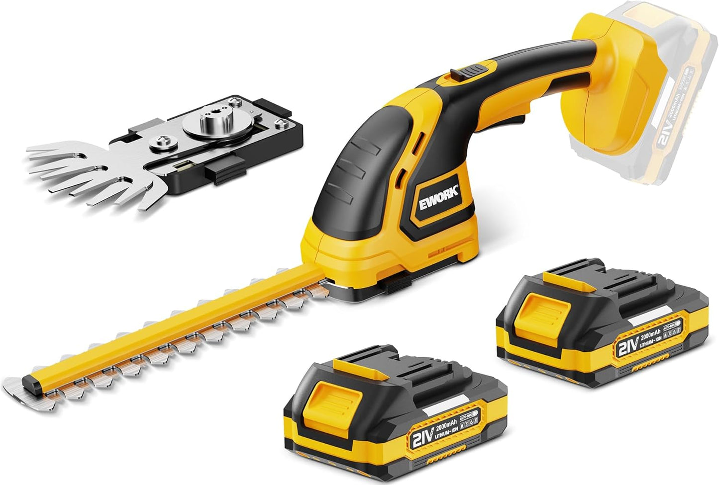 EWORK 21V Cordless Hedge Trimmer & Grass Shears Review