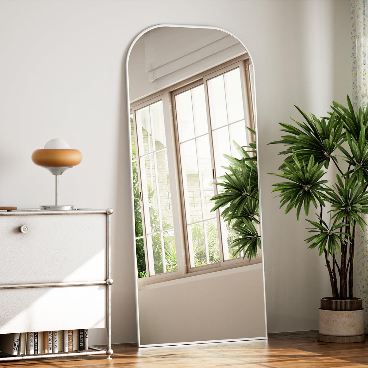 Koonmi Full Length Mirror 71x26 with Stand for Stylish Spaces