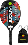 Beach Tennis Paddle Lightweight Carbon Fiber Racket - 330g
